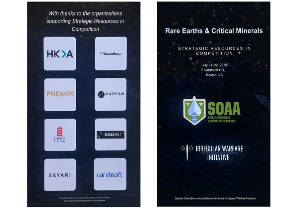 Sponsors of Critical Minerals Conference