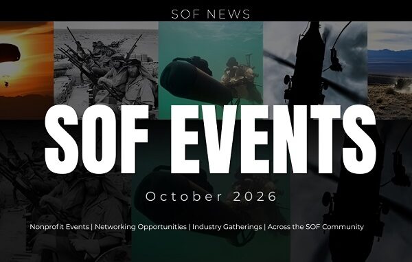 SOF Events Calendar for October 2026