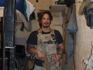 Reynaldo Baviera on deployment.