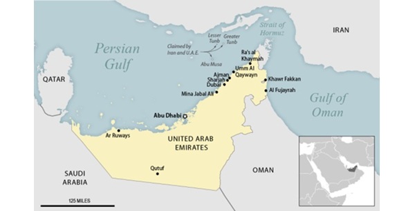 Map UAE CRS